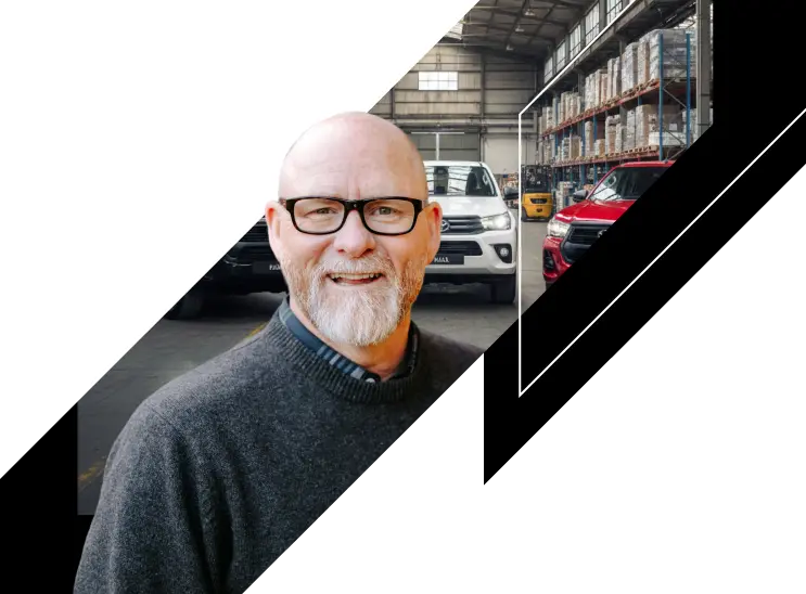 Synerfin man and hilux